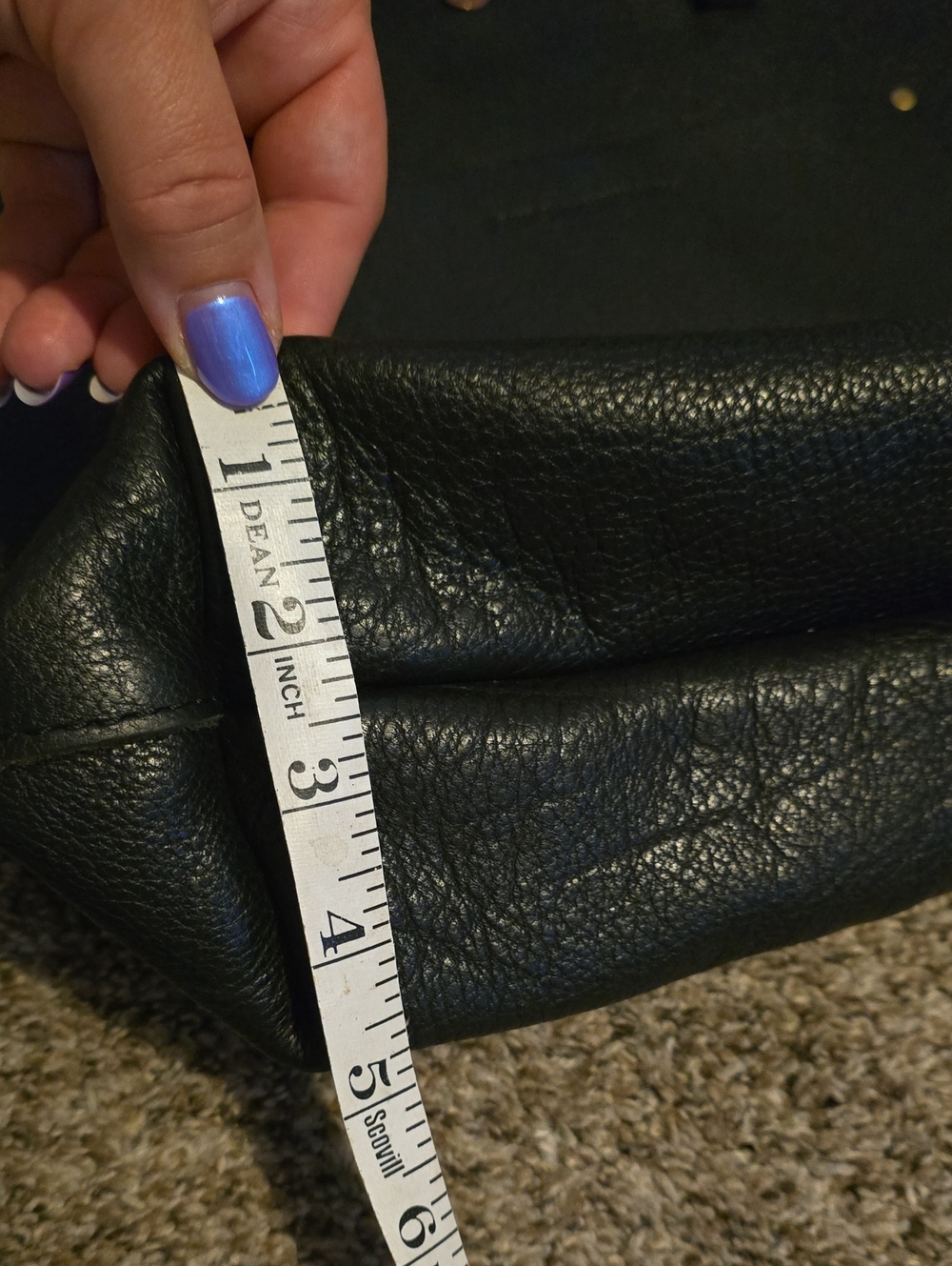 Portland Leather Large Crossbody Tote - Picture 11 of 13